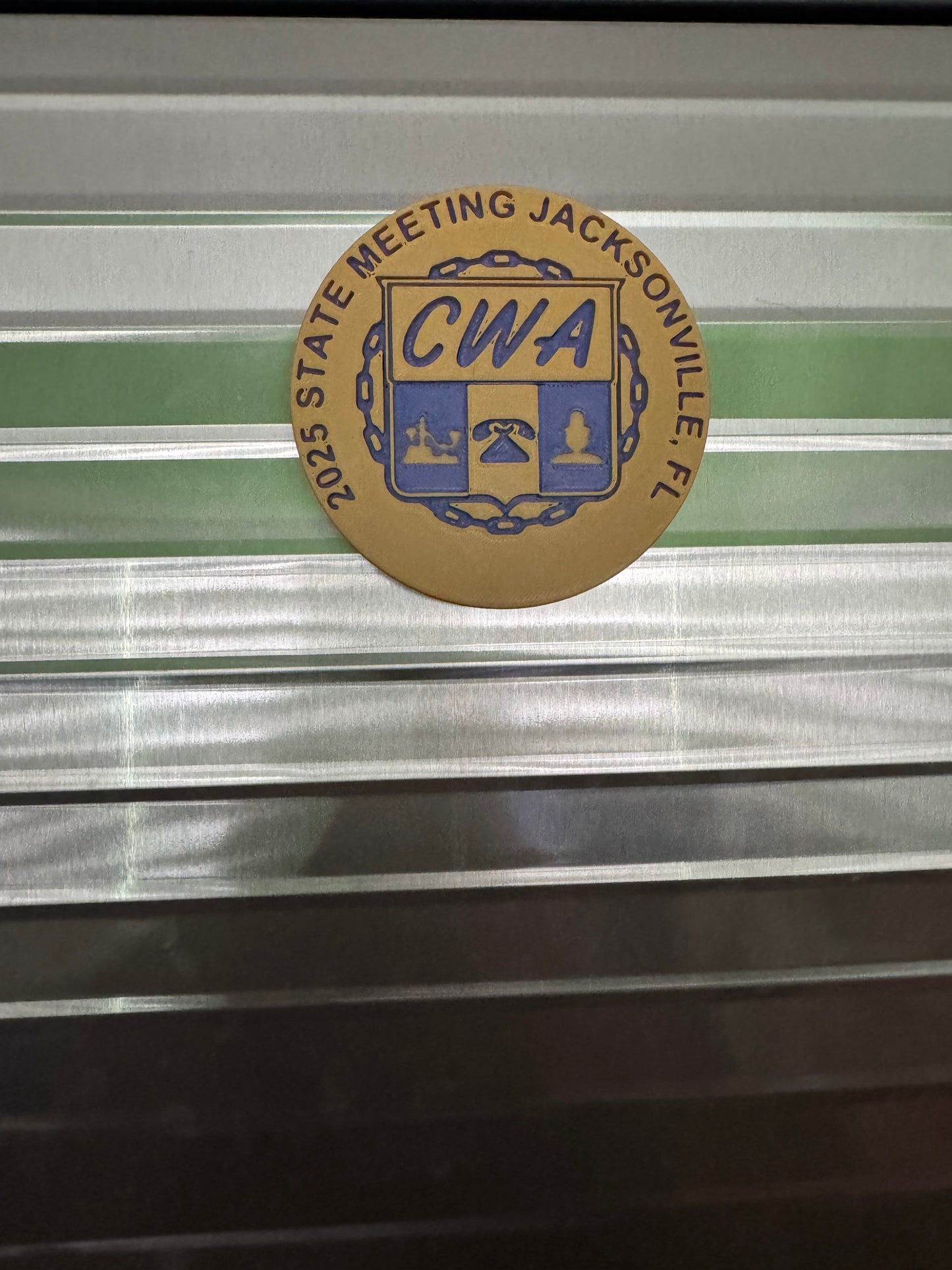 Custom made coasters with magnets