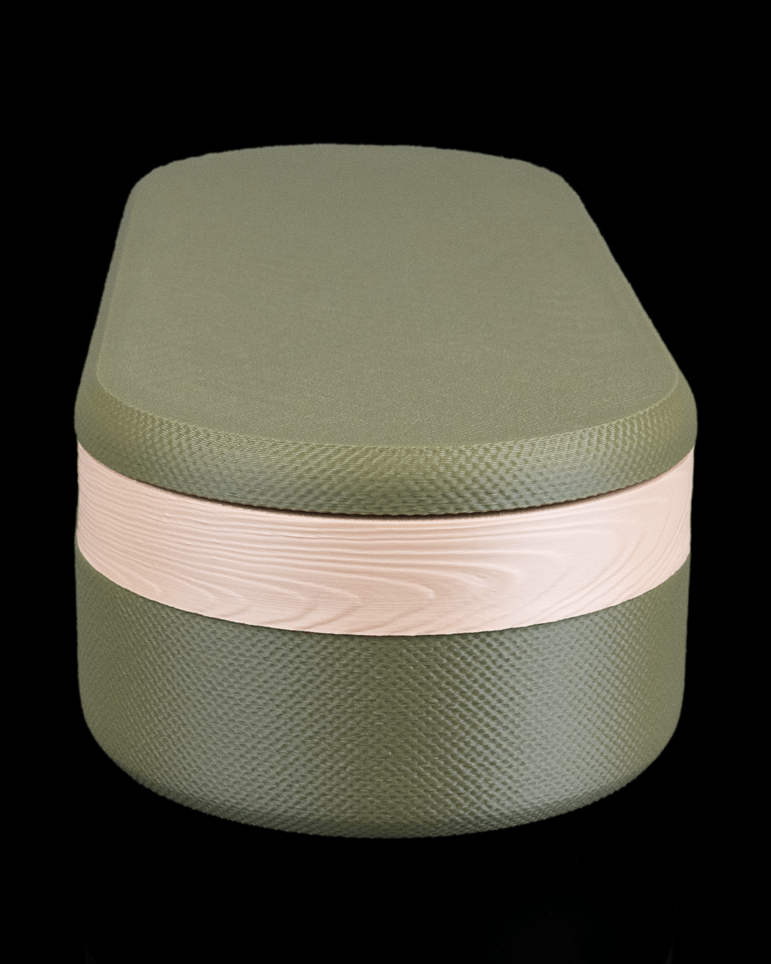 Crafted weave desk organizer