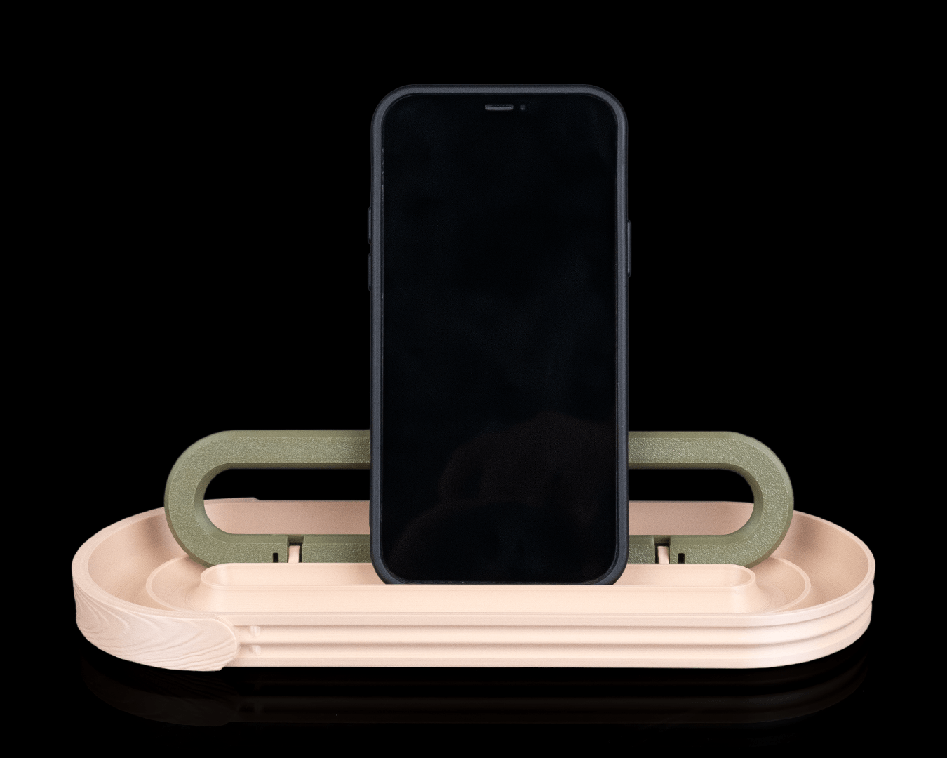 Crafted weave desk organizer