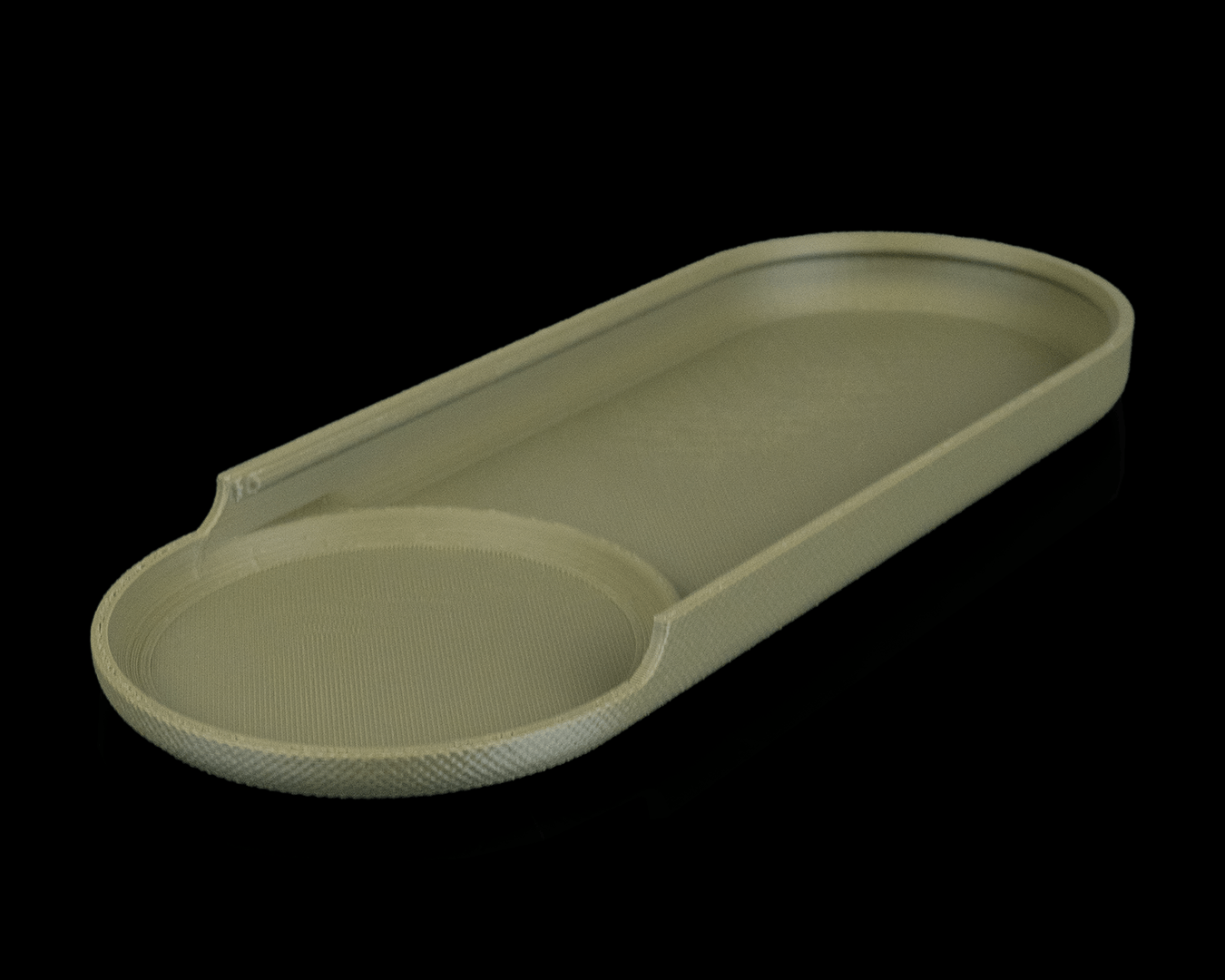 Crafted weave desk organizer