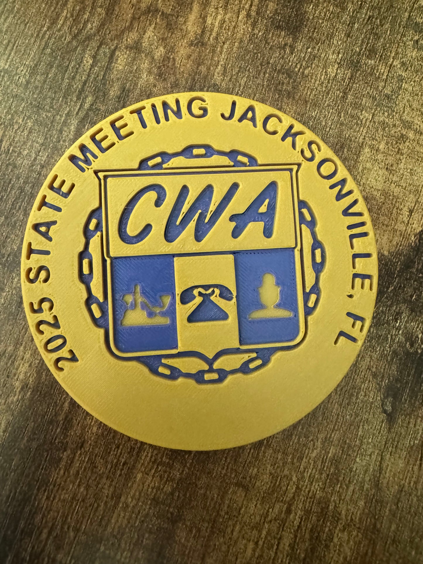 Custom made coasters with magnets