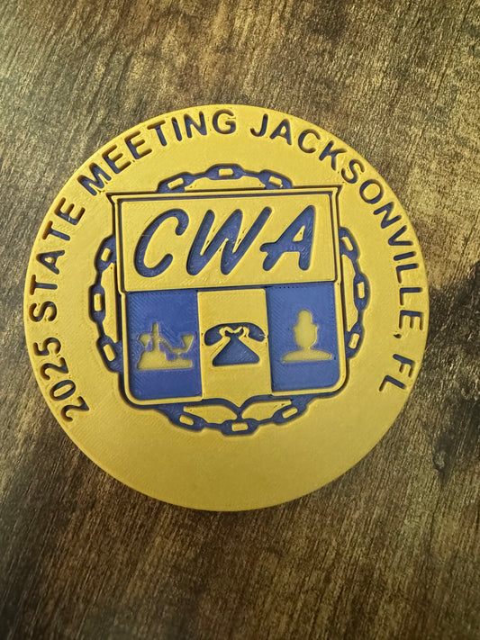 Custom made coasters with magnets