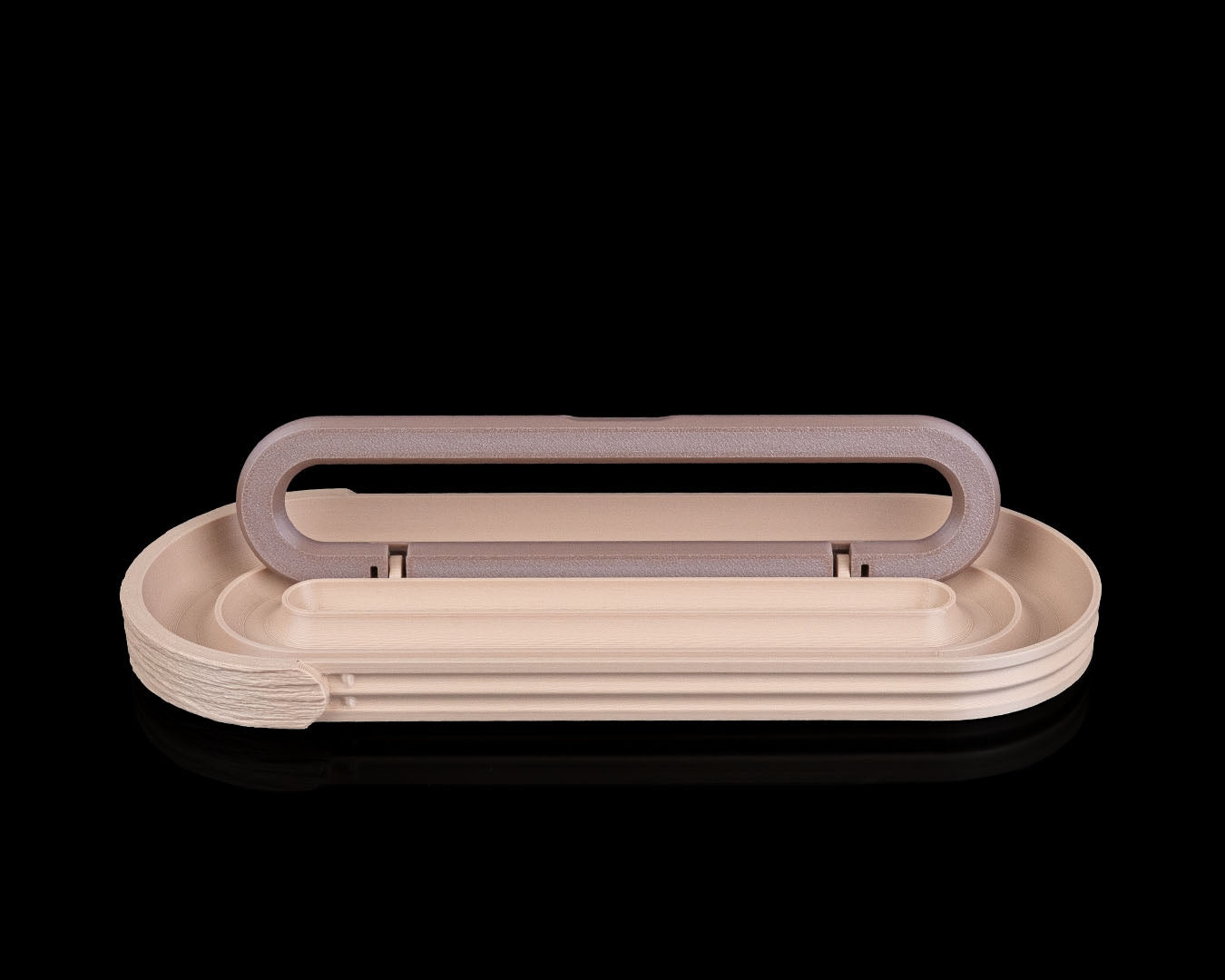 Natural Timber desk organizer