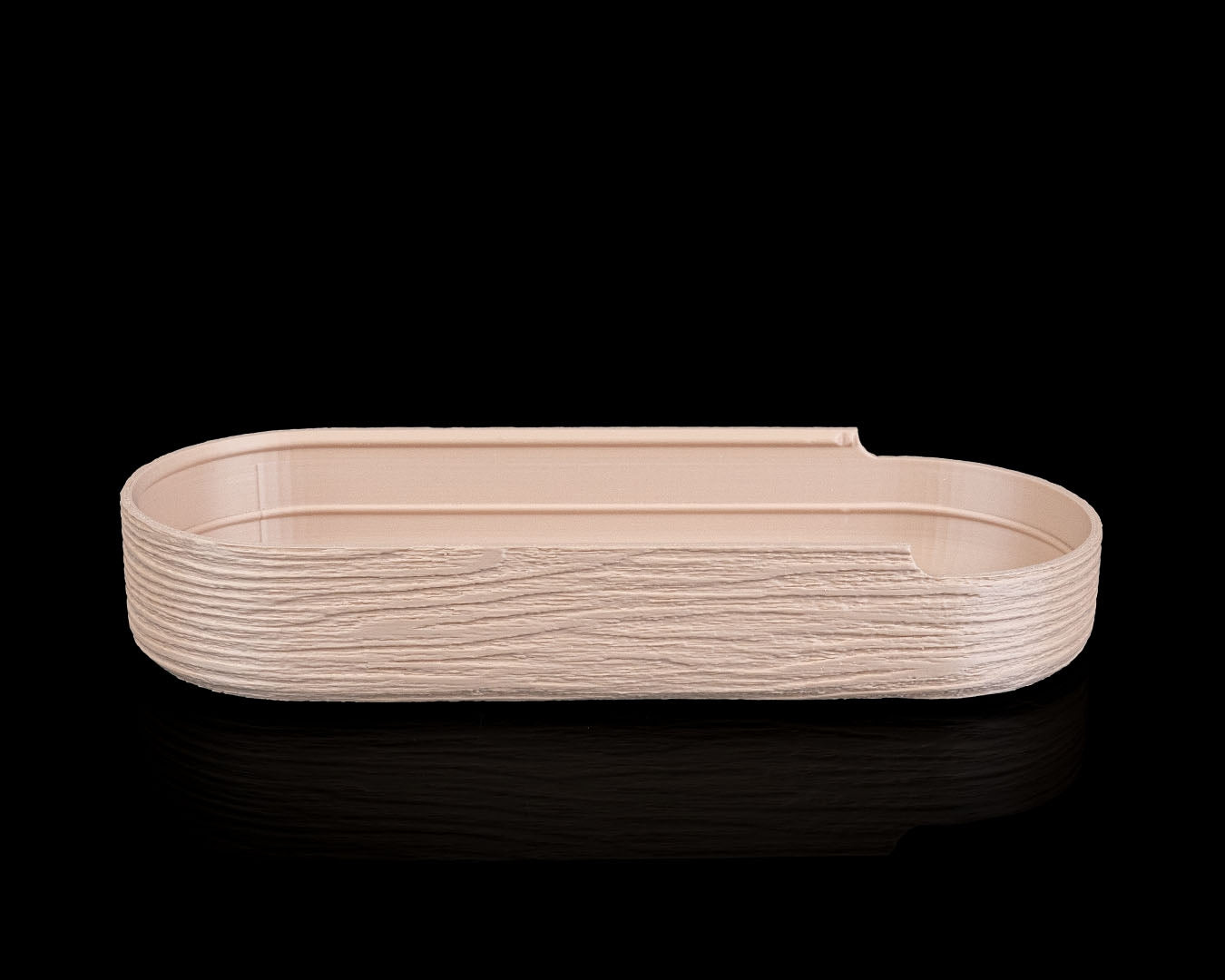 Natural Timber desk organizer