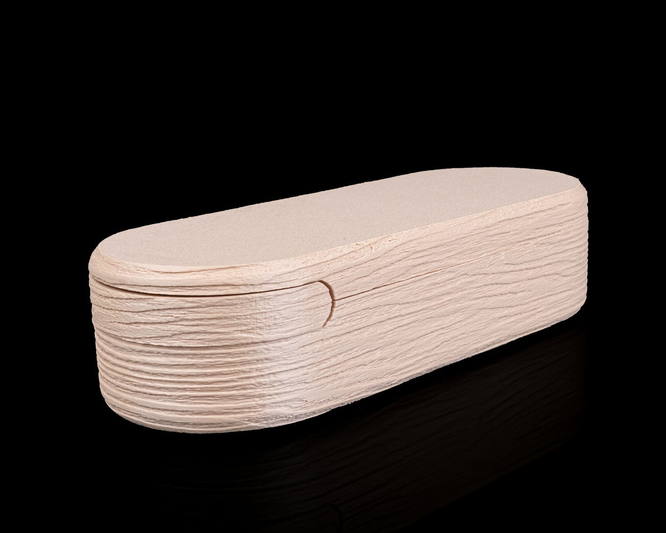 Natural Timber desk organizer