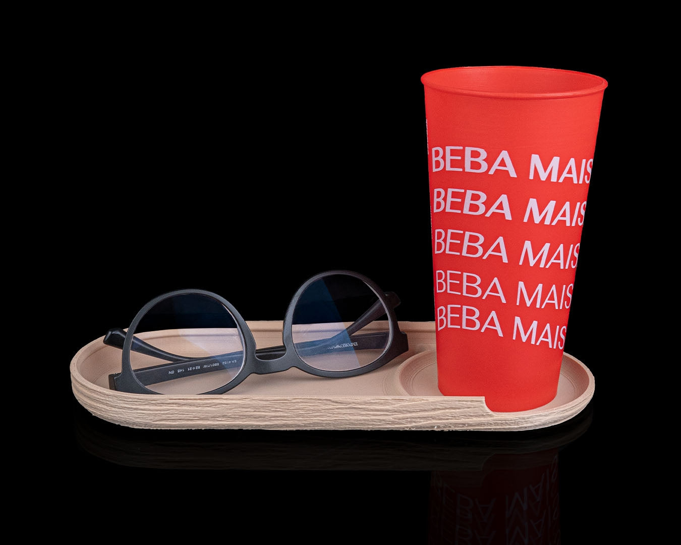 Natural Timber desk organizer