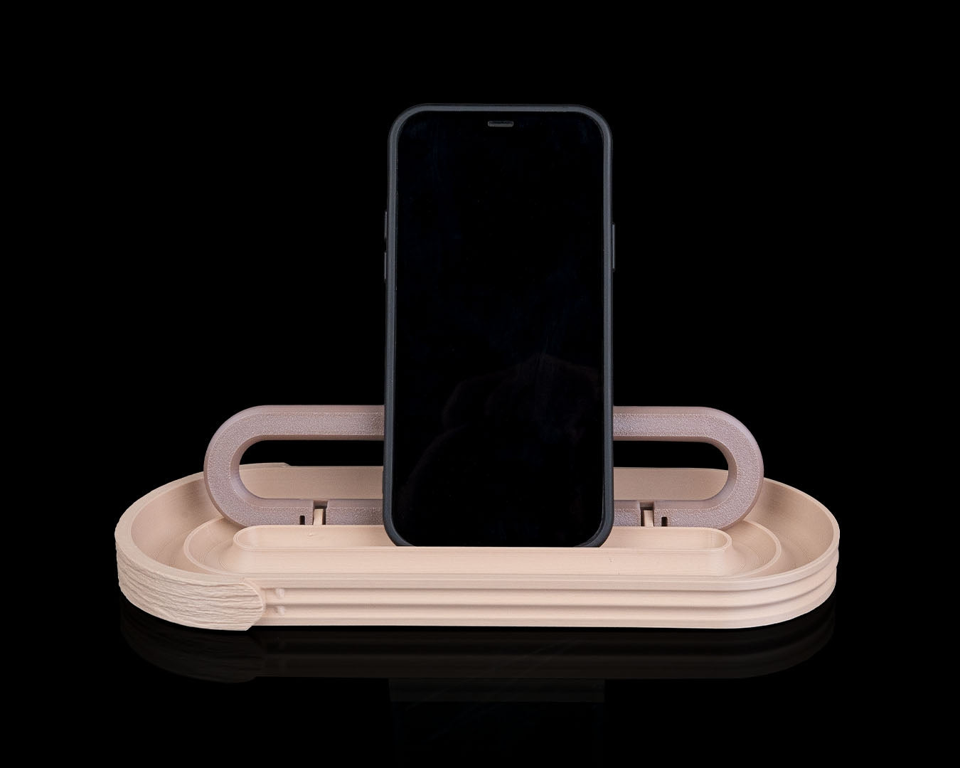 Natural Timber desk organizer