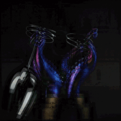 Wine glass holder Kraken Tentacles