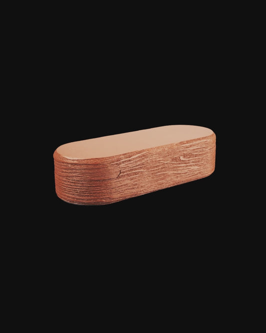 Natural Timber desk organizer